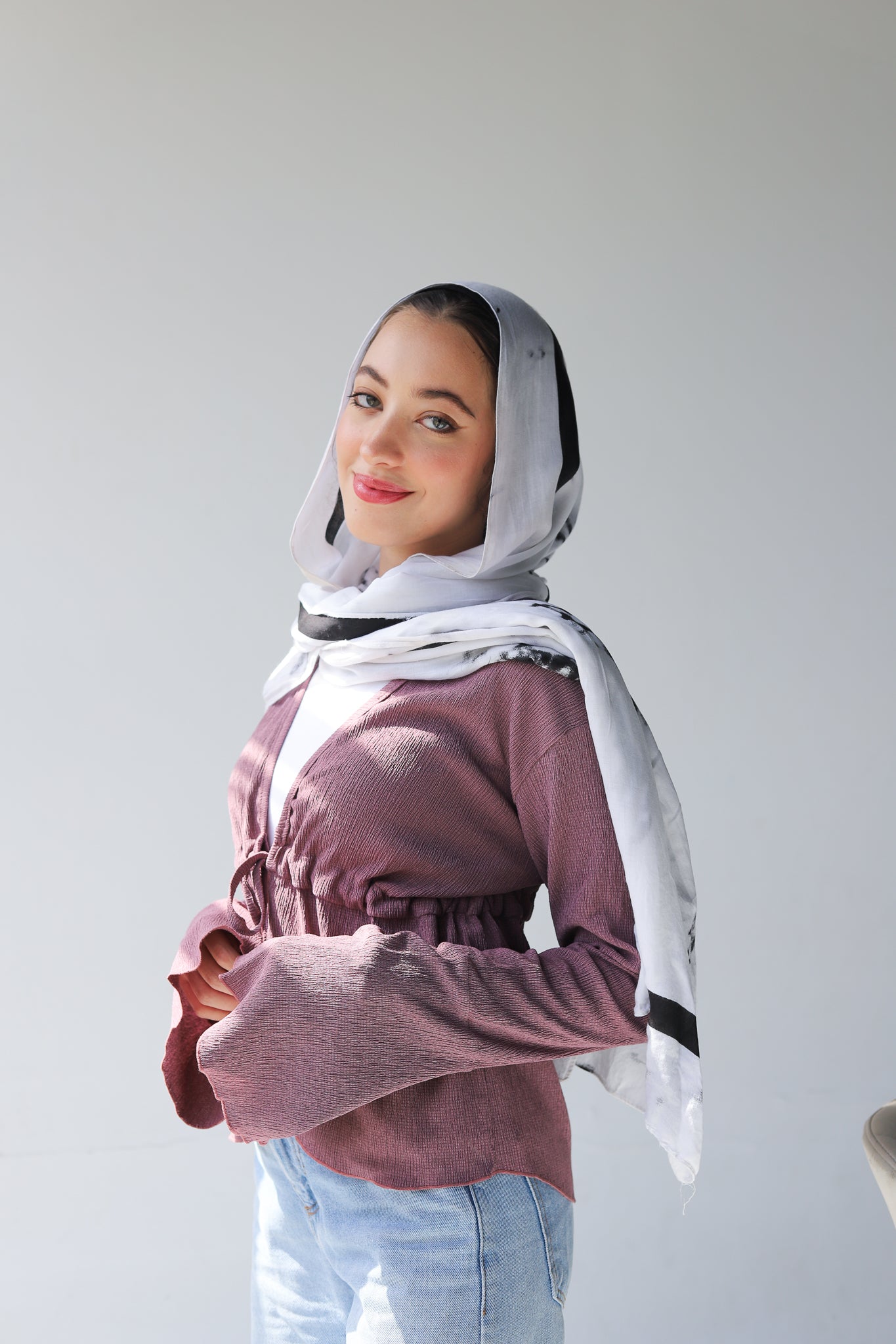 Pearla Faded Purple shirt